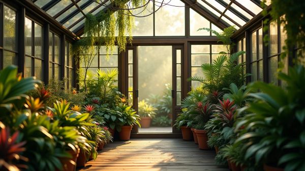 Choisir une serre en verre trempé pour votre jardin