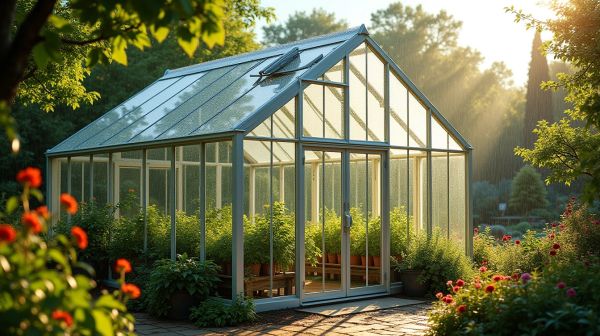 Les avantages d'une serre en verre trempé pour votre jardin