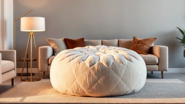 Les avantages incontournables des poufs modernes dans un salon