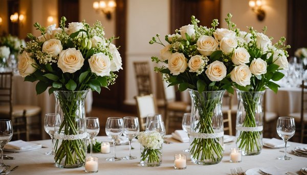 Idées de vases pour mariages : inspirez votre décoration élégante